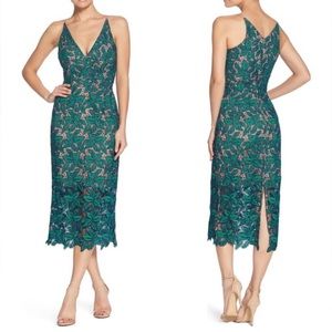 Dress the Population Aurora Lace Dress Green